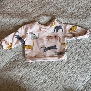 Bout’chou Baby crew neck sweatshirt